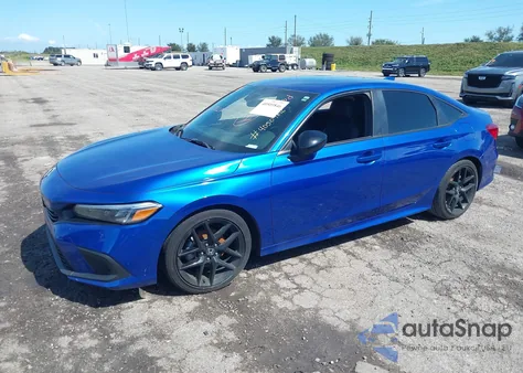 2023 Honda Civic Sport из США, поврежденный, VIN 2HGFE2F53PH565182